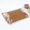 Funda de almohada fresca transpirable de primavera y verano personalizada de fábrica Funda de almohada rectangular de esterilla de ratán Funda de almohada cómoda y transpirable para cama