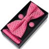 En stock Corbata de Moño Rayada Caja de Regalo para Hombre Empaque Novio MC Anfitrión Vestido de Moño Accesorios de Boda