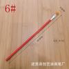 Chuangyi No. 1-12 Pincel de Cabelo de Nylon de Polo Vermelho para Tinta a Óleo Pincel Linha Conjunto de Pincéis para Tinta a Óleo Pincel Pintado Atacado
