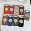Espejo de Cosméticos de Moda para Mujer con Diamantes y Funda de Teléfono Móvil Dos en Uno Adecuada para Apple Iphone16Promax