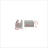 Alfombrilla de plástico Jingri para pies abiertos, accesorios para sillas, almohadilla de goma en forma de U, alfombrilla antideslizante de acero inoxidable para mesa y silla, tubo de tarjeta para silla de oficina, pegamento