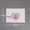 Desenho Fofo Sanrio Cabeça de Cartão Bolso Plano com Aba Calças Meio Dobrado Acessórios de Cabelo Corda de Cabelo Materiais de Embalagem Barraca Cartão DIY para Joias