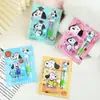 Novo Conjunto de Filhote Snoopy com Canetas Esferográficas Mini de Quatro Cores de Alta Qualidade e Conjunto de Caderno Portátil