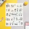Pasta Personalizada em Formato de L com Desenhos Impressos em Branco Pode Ser Encadernada Pasta para Relatório de PP