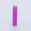 Canudo de Aço Inoxidável Silicone Boca Grau Alimentício 6mm/8mm Anti-Dente Batida Metal Canudo Silicone Cabeça Protetora Tampa