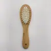 Venda Direta da Fábrica de Pente Pequeno de Madeira de Lótus para Cuidados com o Cabelo, Pente Mini com Airbag, Alta Qualidade, Portátil, Compacto, Não Danifica o Cabelo, Pente Massageador