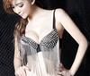 Nuevo Club Nocturno Sexy Remaches Diamantes de Colores Lentejuelas Pedrería Borla Sujetador Lencería Ropa para Actuación en Escenario Ropa para Pole Dance