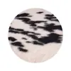 Nuevo Tejido de Terciopelo Estampado Espeso Estampado de Leopardo de Visón Europeo, Material DIY para Ropa y Chaquetas, Tejido de Piel Sintética Estampado de Leopardo