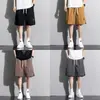 Pantalones Cortos Versátiles para Hombre, Pantalones Finos de Verano, Shorts de Playa, Pantalones Deportivos Casuales Sueltos Simples, Pantalones de Cinco Puntos
