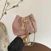 Bolso Cubo para Mujer 2026 Verano Nuevo Estilo Coreano Moderno Sencillo Nicho Cruzado Pana Bolso de Mujer Bolso de Viaje para Mujer