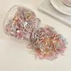 Moderna y de Alta Gama Diademas Desechables para el Cabello Bandas para el Cabello Dopamina Cuerdas Versátiles para el Cabello de Niñas Accesorios para el Cabello de Colores Caramelo para Niños