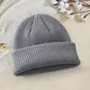 [Personalizado] Novo Gorro de Tricô 100% Nylon Repelente à Água para Outono e Inverno, Mais Vendido Transfronteiriço, Alta Elasticidade, Confortável, Gorro da Moda