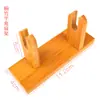 Soporte de Bambú para Abanico de Cuatro Estaciones, Soporte de Plástico Universal Estable para Abanico, Exhibición de Artesanías, Soporte Plegable de Madera Maciza para Abanico, Mango de Abanico, Abanico Lacado