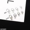 Accesorios de joyería DIY material de cuentas hebilla para pulsera hecha en casa accesorios conector hebilla de conexión hebilla dorada para collar aleación dragón