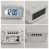 Novo Despertador Digital LED com Display de Temperatura, Luz de Fundo com Sensor Inteligente para Uso no Quarto e no Escritório