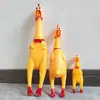 Brinquedo de Galinha Latidora Desesperada para Cachorro, Durável e Faz Barulho, Galinha Anti-Estresse, Galinha Latidora, Galinha Uivante, Galinha de Briga Brinquedo para Pet
