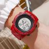 Reloj Electrónico Deportivo para Exteriores, Resistente al Agua, Luminoso, Pantalla de Fecha y Día de la Semana, Reloj Versátil para Estudiantes, Disponible en Múltiples Colores