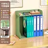Organizador de mesa porta-arquivos caixa de armazenamento de pastas prateleira suporte de livros de mesa estante de livros infantil de ferro
