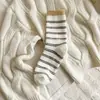 Calcetines de Peluche de Oso de Moda para Otoño e Invierno, Calientes Calcetines de Lana Australiana, Suaves y Amigables con la Piel Calcetines para Mujer, Engrosados y Forrados de Felpa para Invierno