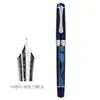Caneta Tinteiro Penbbs 556 com Pistão Absorvente de Tinta Grande Capacidade Acrílico Transparente de Demonstração Unissex para Escrita