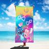 Stitch Personalizado TEMU Venta Caliente Toalla de Playa Estampada de Stitch de Gran Tamaño Niños Adultos Toalla de Natación