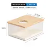 Baño para Hámster Casa de Baño Caja de Arena para Baño Totalmente Transparente Inodoro Grande Doble Uso Cuenco de Arena para Orina Suministros de Alambre Dorado Transfronterizo