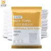 Toallas de Baño Desechables, Engrosadas y Ampliadas, Empaquetadas Individualmente, Algodón Puro, Absorbentes, Set de Viaje Portátil para Hoteles y Casas de Huéspedes