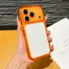 Case de Telefone para iPhone 18 PRO em Acrílico Colorido Translúcido, Tipo Cream Puff, com Borda Arredondada e Furos Finos, Case com Proteção contra Quedas para Apple 17