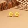 Aretes de Cruz, Mariposa y Trébol de Cuatro Hojas para Mujer, Moda Personalizada Nuevo Estilo 2026, Elegantes Aretes de Lujo Ligero, Regalo para Novia