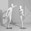Accesorios de Modelo de Músculo Falso para Correr Deportiva Ropa de Cuerpo Entero para Niños Exhibición de Tienda Ventana Exhibidor Humano Soporte de Modelo