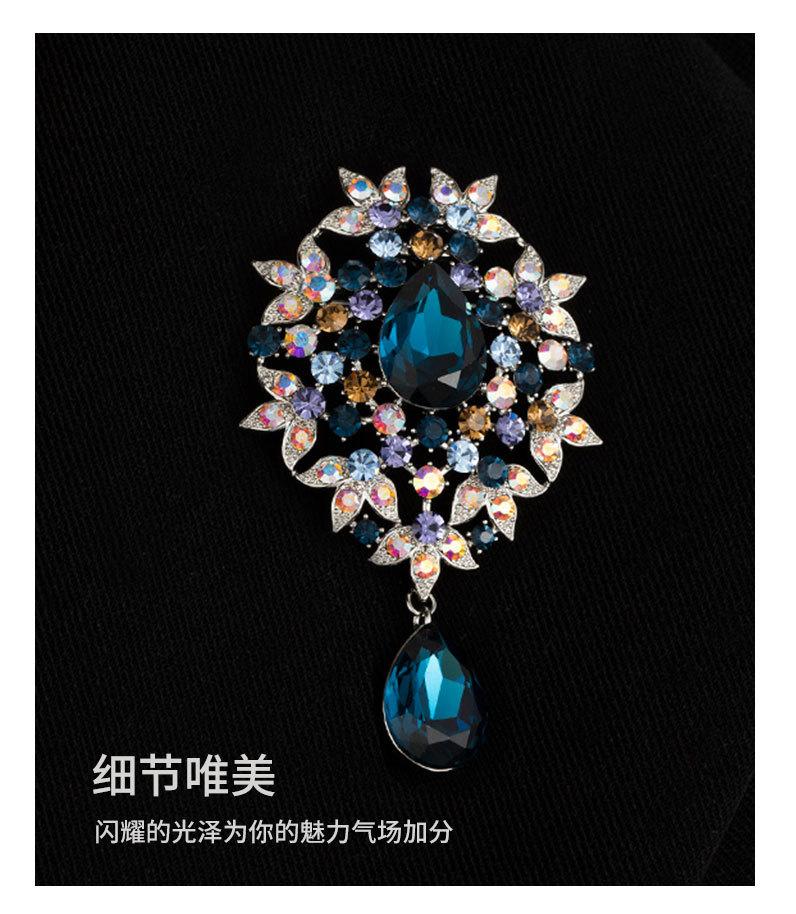 复古优雅奢华宫廷风胸针小众设计高级感个性胸花新品