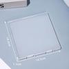 Caixa plana pp transparente com tampa caixa de plástico quadrado caixa de acabamento de cartão de plástico peças material novo material caixa de embalagem