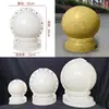 Molde de Bola de Flores Estilo Europeo Columna Romana Lámpara de Loto Bola Redonda Plantilla Arquitectónica Bola Feng Shui Fabricante de Productos de Cemento Venta al Por Mayor