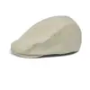 Gorra Retro Británica para Hombre y Mujer, Sombrero de Pesca Versátil para Exteriores, Boina de Color Sólido Literaria de Moda para Pintor