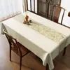 Toalha de Mesa Estilo Chinês, Novo Estilo Chinês, À Prova d'Água, À Prova de Óleo, Lavável, Toalha de Mesa Retangular para Mesa de Jantar, Luxo Leve, Sensação de Alto Padrão, Toalha de Mesa Novo Modelo 2026