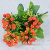Simulação fruta vermelha fruta da sorte fruta da sorte fruta rica pistache arranjo de flores de plástico barato mesa