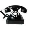 Telefone fixo antigo estilo europeu retrô criativo para escritório casa hotel decoração telefone decorativo