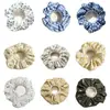 Elegantes Diademas Florales Estilo Coreano, Scrunchies de Tela a Cuadros y Lunares, Accesorios para el Cabello, Suministro Directo desde la Fábrica Fuente