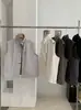KEKEZOON 2026 Otoño Nuevo Estilo Coreano Holgado Cuello Alto Sin Mangas Casual Ropa de Trabajo Chaleco para Mujer 8850