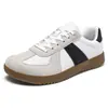 Zapatos de Estilo Alemán Transfronterizos para Hombre Tendencia Nuevo Retro Antideslizantes Resistentes al Desgaste Zapatos de Tabla Estilo Mismo para Pareja Casual Viaje Zapatos Deportivos