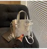 Bolsa Transversal Tendência Transfronteiriça para Mulheres 2026 Novo Estilo, Textura Simples e Doce, Bolsa Tiracolo Feminina Estilo Cesta, Bolsa de Ombro