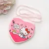 Bolso Cruzado de Peluche Creativo Transfronterizo para Niños Bolsa de Hombro de Dibujos Animados para Niños Monedero de Sanrio Amor Hielo y Nieve