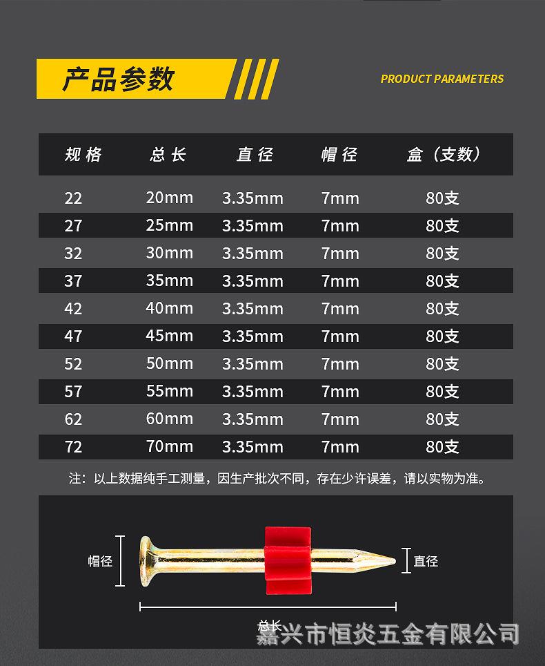 射钉详情图