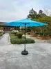 Sombrilla de Exterior, Sombrilla de Mástil Recto, Sombrilla con Columna Central LED, Sombrilla Parasol, Sombrilla Solar, Sombrilla de Jardín, Sombrilla de Playa, Sombrilla para Puesto Publicitario, Impermeable