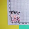 Lindo lazo de dibujos animados de animales, accesorios de pegamento de crema, hebilla de zapato creativa, material de resina, accesorios de joyería DIY