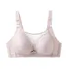 Nuevo estilo sujetador para mujer talla grande, delgado, sin varillas, push-up, soporte lateral, anti-exposición, cobertura total con un hermoso diseño en la espalda