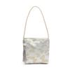 Bolso de Hombro Cruzado Tipo Cubo Elegante con Bordado de Mariposa, Gran Capacidad, Nuevo Otoño 2026, Bloques de Color Estilosos, para Viaje/Trabajo