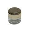 En Stock Tapa de 15g para Crema de Ojos de Aluminio Electroquímico, Crema Facial, Tarro de Cristal con Tapa de Cúpula Misteriosa Azul Marino, Recipiente para Crema para Reenvasado