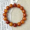 Jade Blanco Raíz de Bodhi Pequeña Lima Plato de Estudiante Pulsera para Jugar Mujeres Torciendo el Dedo Rou Bodhi Zi Wen Jugando Pulsera de Cuentas de Buda