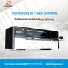 Máquina de impressão de caixa de couro de alta velocidade fábrica de fornecimento direto de embalagem padrão de caixa máquina de impressão a cores máquina de impressão de tinta de papelão ondulado